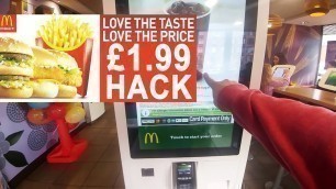 'Working Hack 2020 McDonald\'s £1.99 Cheap Meal Deal Self Service Trick - Not FREE'