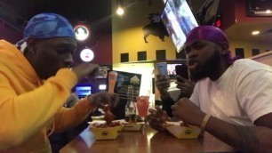 'WE ALWAYS PASSED OUT | BUFFALO WILD WINGS BLAZIN’ CHALLENGE'