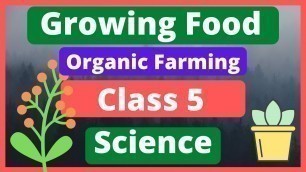 'Growing Food Class 5 Science | Organic farming | Organic Gardening lesson for kids'