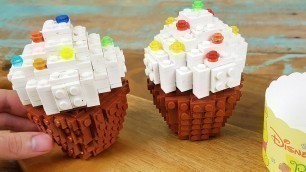 'Lego Cupcake - Lego In Real Life 7 / Stop Motion Cooking & ASMR'