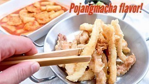 'Korean Street Food Recipes: Korean Fried Squid!!'