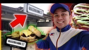 'Kakaibang Pa-Burger ni MAGINHAWA ST. dito sa Zamboanga City | Amazing Food Craze!'