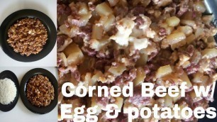 'Corned  Beef With Egg & Potatoes / NJ\'s Food Channel'