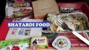 'Economy Class Food / Breakfast Dehradun Shatabdi'