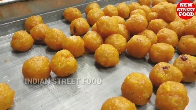 'Laddu Making video | Excellent indian sweet - NEW STREET FOOD'