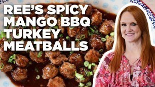 'Ree Drummond\'s Spicy Mango BBQ Turkey Meatballs | The Pioneer Woman | Food Network'