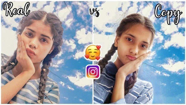 'I recreated Instagram Pictures of \"Pragati verma\