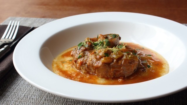 'Pork Osso Buco - Braised Pork Shanks Recipe'