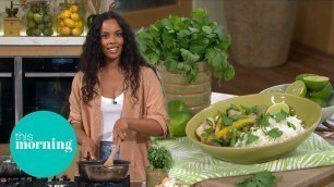 'Rochelle\'s Friday Night Thai Green Curry That Feeds The Whole Family | This Morning'