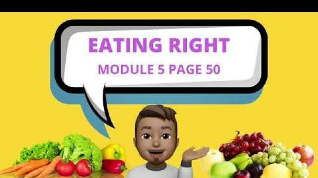 'Quantifiers | Eating Right Module 5 | English Year 4'