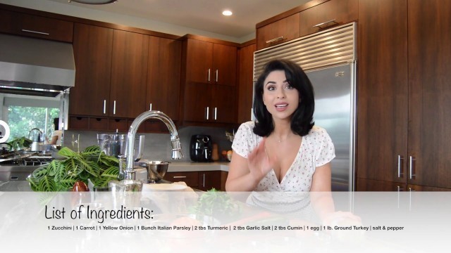 'Healthy Kotlet | Persian Food | Healthy & Easy Cooking with Chef Tara Radcliffe'