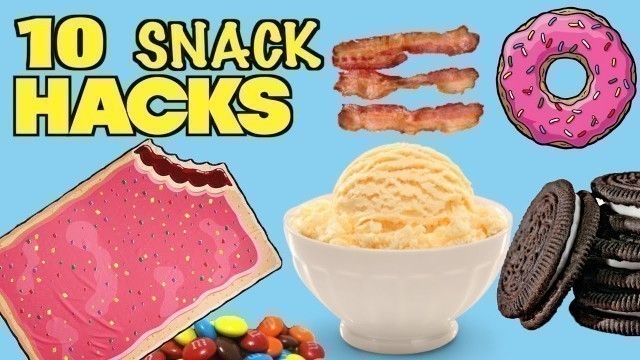 '10 Food Life Hacks That Taste Amazing - SNACK HACKS| Nextraker'