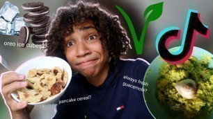 'Testing Vegan TikTok Food Hacks!'