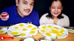 'EATING CHALLENGE 20 EGG POACH|SUNNY SIDE UP EGGS EATING CHALLENGE|ASMR|FOOD CHALLENGE| MUKBANG|FOOD|'