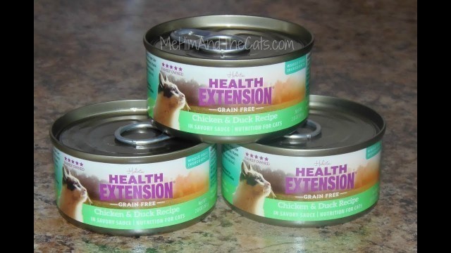 'My Cats trying Health Extension Grain Free Grain Free Chicken & Duck for Cats'