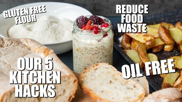 'OUR 5 KITCHEN HACKS PART 2 | REDUCE FOOD WASTE AND IMPROVE PRODUCTIVITY'