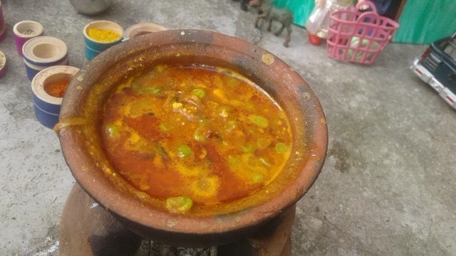 'Tiny food | Peas Gravy | Miniature Cooking'