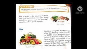 'food health and disease for class 5'