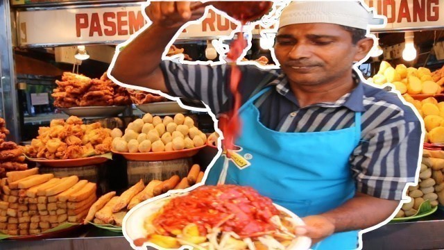 'Malaysian Indian Street Food! | Dancing Rojak Man in Penang!'