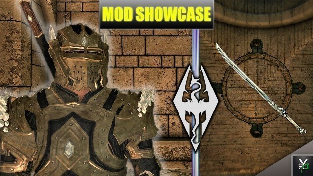 'DIAMOND ARMOR AND NIGHTSABERS!!- Modded Xbox Skyrim Mod Showcase'