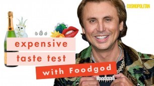 'Foodgod Jonathan Cheban Forces Us to Do a Tie-Breaker Round!? | Expensive Taste Test | Cosmopolitan'