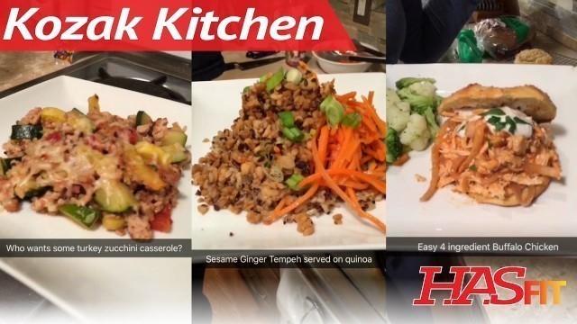 'Kozak Kitchen Ep. 1: Family Meals Made Easy, Healthy Recipes, & Dinner Ideas'