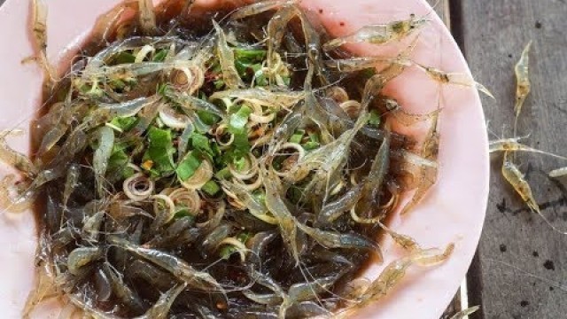 'Street Food Dancing Shrimps (Goong Ten) 