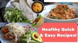 '10 minute healthy recipes | Quick & easy meals! | Getting the Peach to the Beach Ep. 4!'