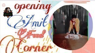 'Opening Amit food corner 