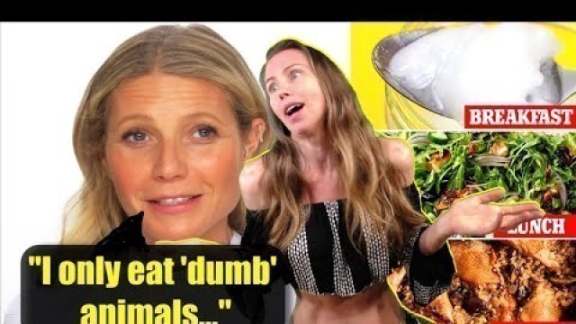 'Freelee reacts to Gwyneth Paltrow\'s Food Diaries | Harper\'s BAZAAR'