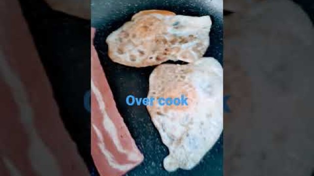 'Egg Sunnyside Up over Cook #short'