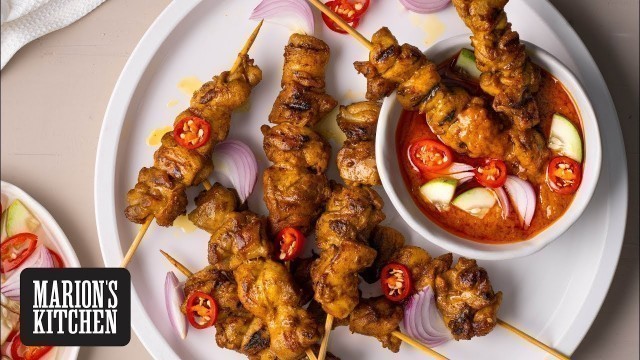 'Traditional Thai Chicken Satay - Marion\'s Kitchen'