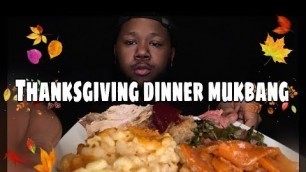 'Soul Food Thanksgiving Dinner | Mukbang Eating Show'