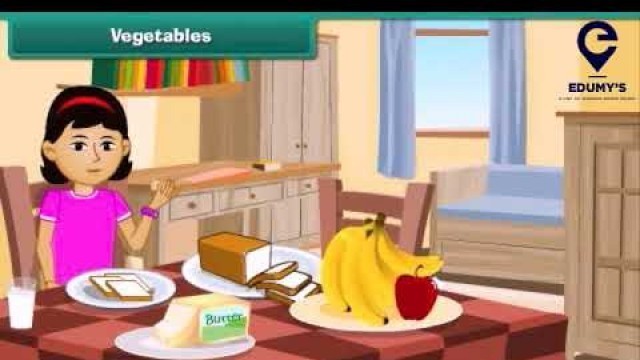 'Food & Health | Class 3 |  EVS | Kids Learning Video'