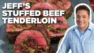 'Jeff Mauro\'s Stuffed Beef Tenderloin | The Kitchen | Food Network'