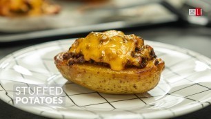 'Stuffed Potatoes with Ground Beef | Food Channel L Recipes'