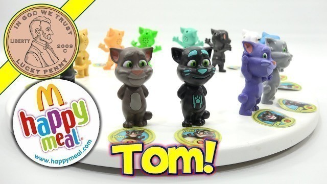 'Talking Tom McDonald\'s 2016 Happy Meal Fast Food Kids Toys'