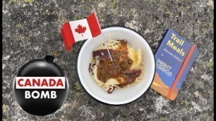 'Canada Bomb.  New Ramen Bomb!  Fast, easy hiking, camping, backpacking meals | recipes'