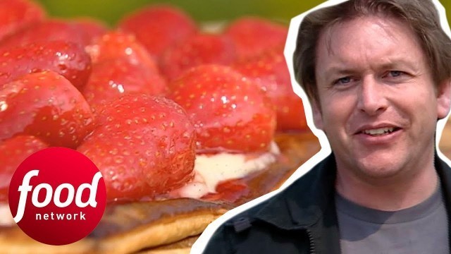 'James Makes A Deliciously Fresh Strawberry Tart | James Martin\'s French Road Trip'