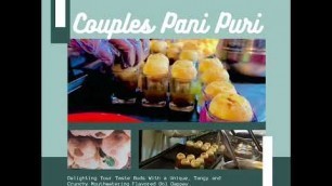 'couples pani puri #food #love #life golgappy'