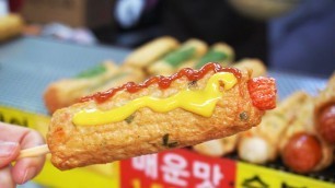 '살살녹는 어묵바/ Korean Fish Cake Bar, Amazing Water Control of the Strongest Fish Cake /korean street food'