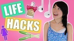 'Life Hacks Every Girl Should Know!  || whyhellojessica'