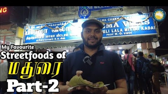 'Madurai Street foods - Part 2 | Butter bun | Halwa | Badam milk | Vadai | Bajji | Samosa | #madurai'