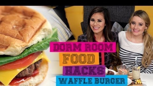 'How to Grill a Burger With a Waffle Iron! | Food Hacks'