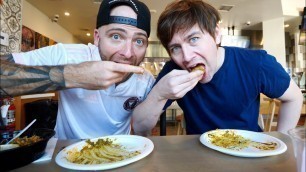 'Eating INDIAN FOOD with TORRANCE COOMBS from REIGN and THE ORIGINALS | Los Angeles, CA!'