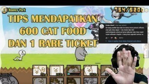 'Tips Mendapatkan 600 Cat Food dan 1 Rare Ticket Dari Temen Game - The Battle Cats Indonesia'