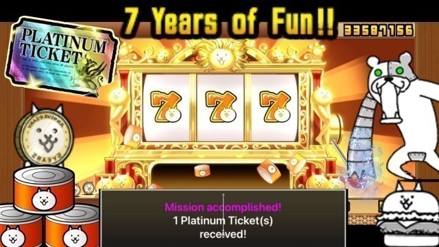 'Battle Cats 7th Anniversary: FREE Platinum Ticket, Catfood, and NEW Stages! Guide/Info'