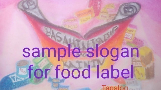 'Sample slogan for food label'