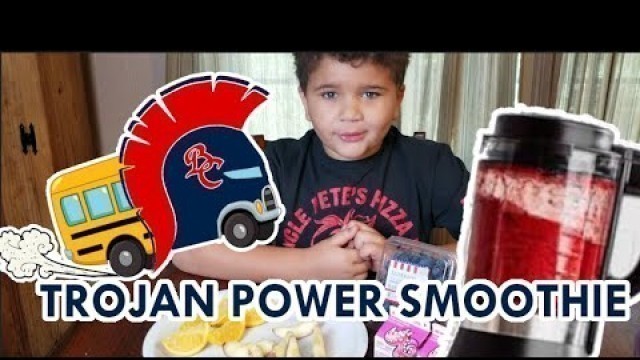 'Preston Eats: Trojan Power Smoothie (DIY Smoothie Recipe)'