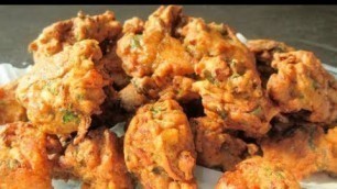 'চিকেন পাকোড়া || Chicken Pakora Recipe In Bengli || Only Indian Food'